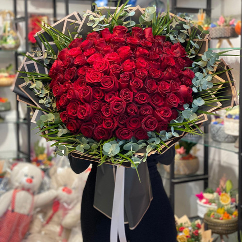 101 Gül İsteme ve Söz Buketi