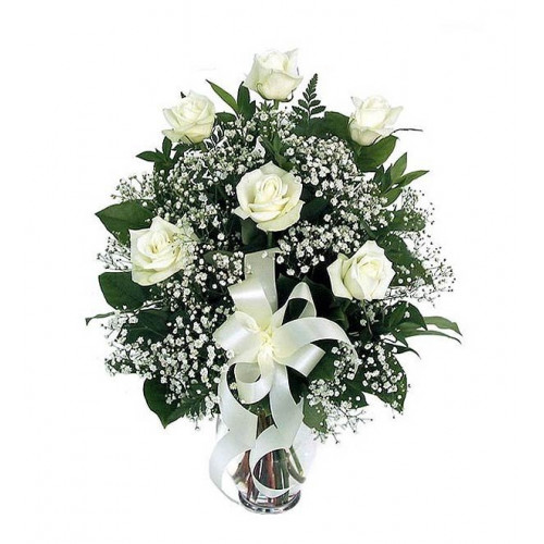 Beyaz Gül Aranjmanı