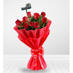 Kırmızı Gül Buketi